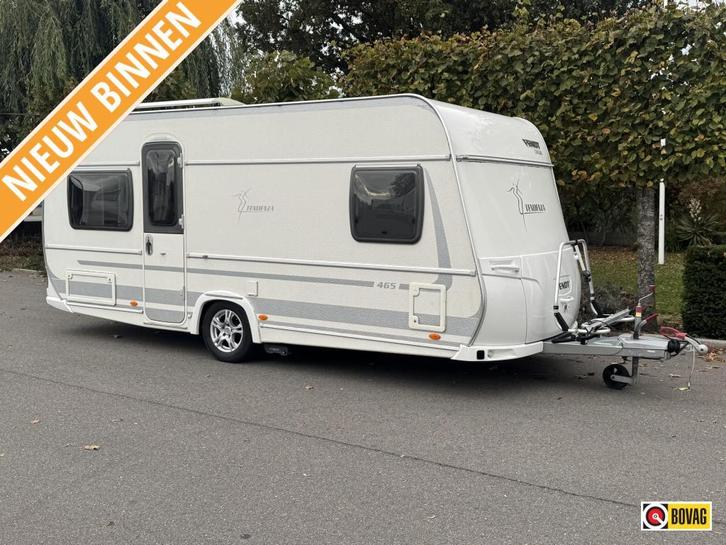 Fendt Tendenza 465 SFB Mover,voortent,fietsenrek, Caravans en Kamperen, Caravans, Bedrijf, tot en met 4, 1000 - 1250 kg, Rondzit