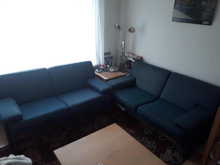 Artifort c425 tweezits bank bank tweezitsbank 2 maal, Huis en Inrichting, Banken | Bankstellen, Gebruikt, Rechte bank, Tweepersoons