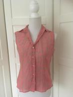 Robert Friedman zgan roze polkadot blouse top met zijde S, Kleding | Dames, Blouses en Tunieken, Ophalen of Verzenden, Zo goed als nieuw