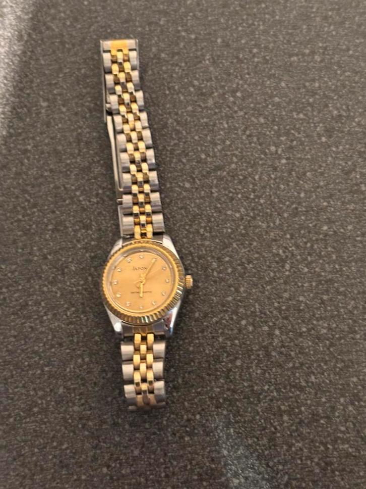 Japona Dameshorloge, Sieraden, Tassen en Uiterlijk, Horloges | Dames, Zo goed als nieuw, Overige merken, Staal, Ophalen of Verzenden