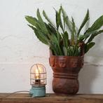 Industriële bootlamp, Ophalen, Zo goed als nieuw, Glas, Minder dan 50 cm