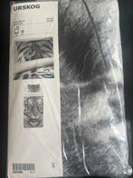 Nieuw IKEA URSKOG Eenpersoons Dekbedovertrek Tijger, Eenpersoons, Zwart, Dekbedovertrek, Nieuw