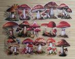 Paddenstoelen stickers, Verzenden, Nieuw, Meerdere stickers