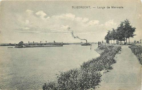 (304-033-011) Sliedrecht Langs de Merwede, Verzamelen, Ansichtkaarten | Nederland, Zuid-Holland, Verzenden