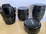 Nikon (3) lenzen en  een teleconverter te koop, Ophalen of Verzenden, Gebruikt, Standaardlens