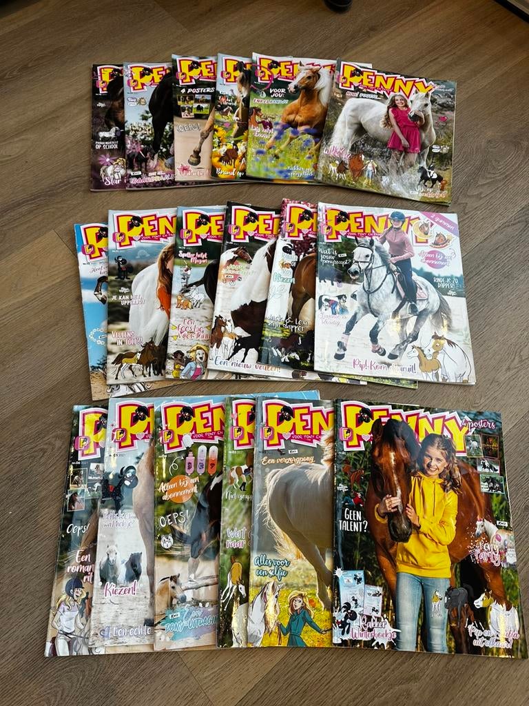 Penny, tijdschriften. Jaargang 2021 (18 stuks), Ophalen of Verzenden, Gelezen, Overige typen
