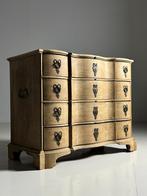 Deense Ladekast eiken ca. 1800-1820 antiek, Ophalen, Gebruikt, 25 tot 50 cm, Minder dan 100 cm