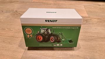 Fendt 724 Vario met Cargo 6.100 voorlader – Wiking beschikbaar voor biedingen