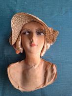 Frans Boudoir Poppenhoofd 1920, Ophalen of Verzenden