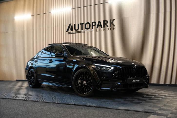 Mercedes-Benz C-klasse AMG 43 4MATIC+ PANO/360CAM/MEMORY/KEY, Auto's, Mercedes-Benz, Bedrijf, Te koop, C-Klasse, 360° camera, 4x4
