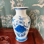 Blauw wit chinese vaas 20cm, Ophalen of Verzenden