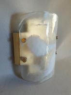 vintage wandlamp hillebrand design lamp, Ophalen of Verzenden, Zo goed als nieuw, Glas