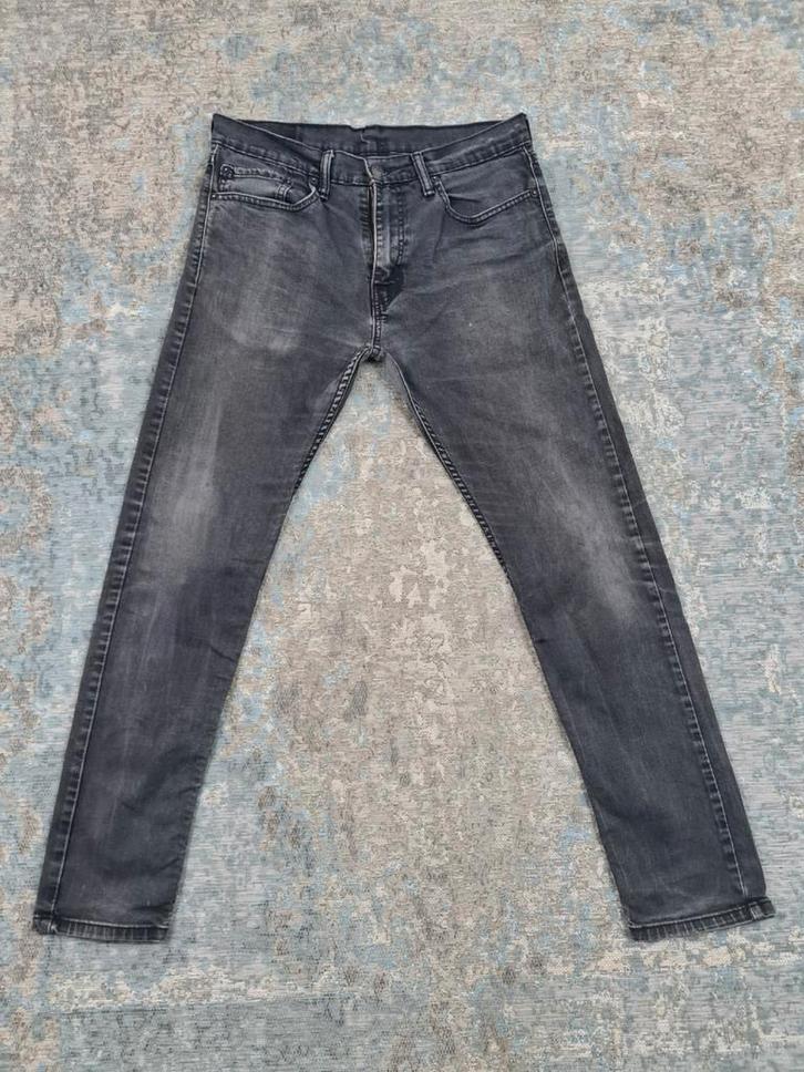 Levi's 512 W33 L32 Tapered STRETCH Bronno3332 Grijs, Kleding | Heren, Spijkerbroeken en Jeans, Zo goed als nieuw, W33 - W34 (confectie 48/50)