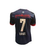 Xavi Simons PSV Eindhoven 22/23 gesigneerd uit shirt, Soccersignings.nl, Shirt, PSV, Ophalen of Verzenden