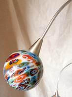 Harco loor design lamp murrini bolletjes Italiaans glas, Ophalen, Zo goed als nieuw, Glas