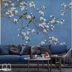 Magnolia behang Blauw, bloemenbehang, Muurdeco4kids, Bloemen behang, Magnolia, Blauw, Minder dan 10 m², Verzenden