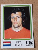 Panini WK 1974 Piet Keizer World Cup Story voetbalplaatje, Ophalen of Verzenden, Zo goed als nieuw, Buitenlandse clubs, Poster, Plaatje of Sticker