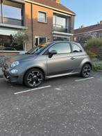 Fiat 500 MY21 Sport 1.0 Hybrid, Leder en Stof, 3 cilinders, Te koop, Lederen bekleding