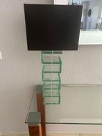 2 design schemerlampen, Huis en Inrichting, Lampen | Tafellampen, Ophalen, Nieuw, Glas, 50 tot 75 cm