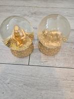 Gouden Sneeuwballen - Gorilla & Leeuw, Huis en Inrichting, Ophalen of Verzenden, Zo goed als nieuw