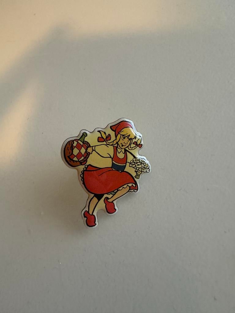 Efteling Pin - Roodkapje - EPP5, Ophalen of Verzenden, Zo goed als nieuw, Figuurtje, Speldje of Pin