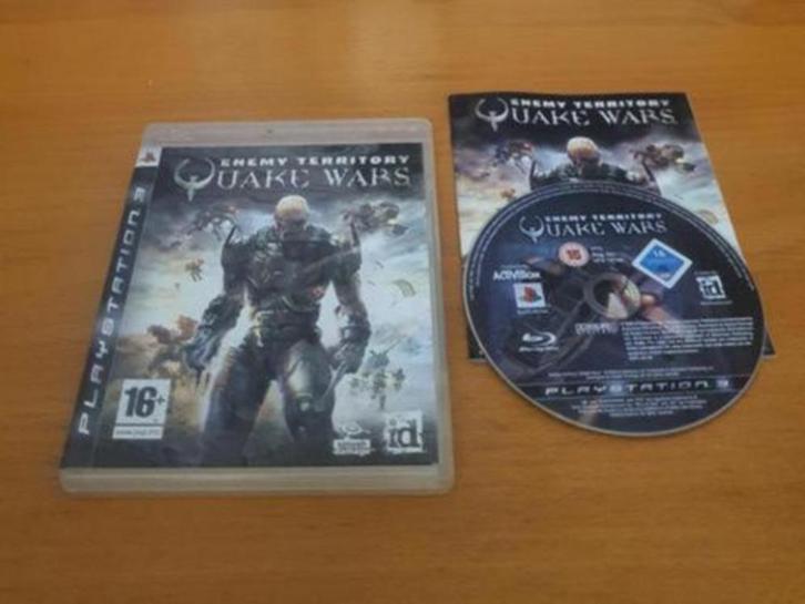 OPRUİMEN | PS3 | Enemy Territory QUAKE WARS, Spelcomputers en Games, Games | Sony PlayStation 3, Gebruikt, Shooter, 1 speler, Vanaf 12 jaar