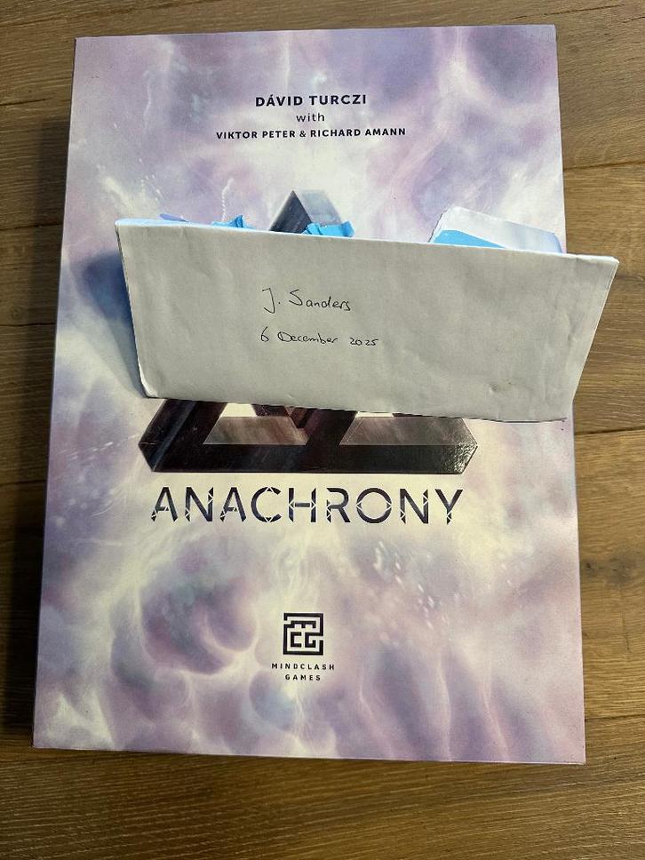 Bordspel Anachrony, Hobby en Vrije tijd, Gezelschapsspellen | Bordspellen, Zo goed als nieuw, Een of twee spelers, Drie of vier spelers