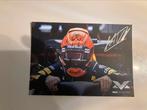 Max Verstappen fotokaart met handtekening, Verzamelen, Automerken, Motoren en Formule 1, Ophalen of Verzenden, Nieuw, Formule 1