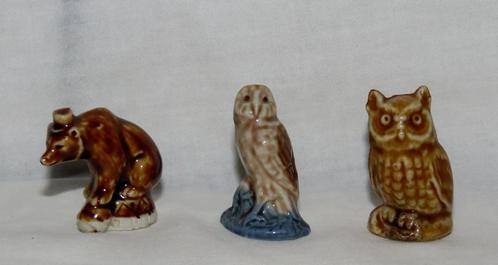 3 Verschillende vintage Wade Whimsies figuurtjes, Verzamelen, Beelden en Beeldjes, Zo goed als nieuw, Dier, Verzenden