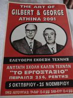 Gilbert & George - Athina 2001 Tentoonstelling Poster, Ophalen