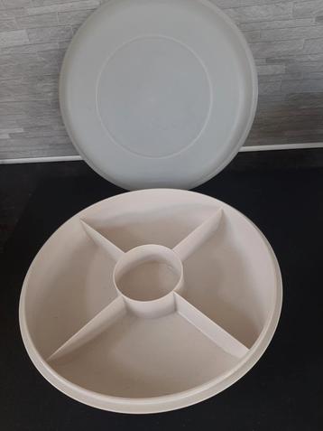 Tupperware snackschaal 5 vaks met uitbreiding zie tekst VAPR beschikbaar voor biedingen
