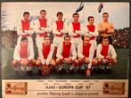 Ajax Elftalfoto Kaart 1967 - Zeldzaam! Johan Cruijff, Ophalen of Verzenden, Gebruikt, Ajax, Poster, Plaatje of Sticker