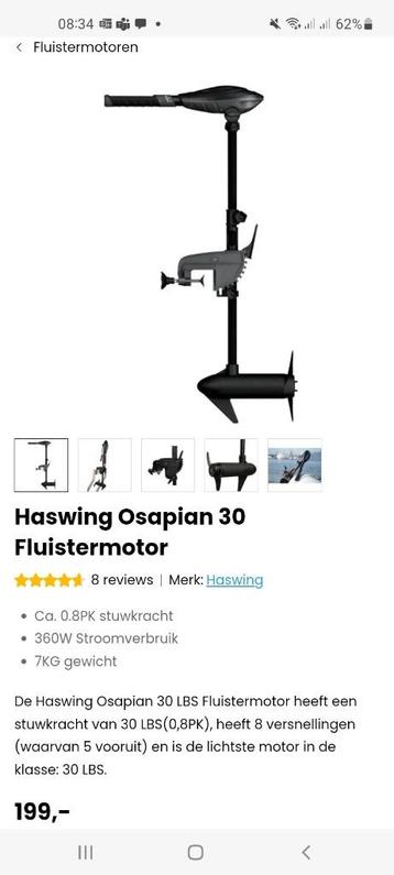 Haswing 30 lbs nieuwstaat beschikbaar voor biedingen