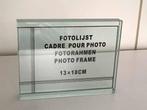 Dik Eenvoudig Glas fotolijst dubbelzijdig 13 x 18 cm - Nieuw, Ophalen of Verzenden, Nieuw