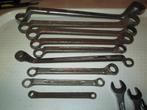 Oude Ringsleutels , Steeksleutels Combi Ring/Steek sleutels, Doe-het-zelf en Verbouw, Gereedschap | Handgereedschap, Ophalen, Gebruikt