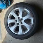 17 inch Opel Zafira velgen met banden 225/50r17, Ophalen, Gebruikt, 17 inch, Winterbanden