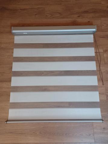 Semi-transparant duo Rolgordijn 110 cm x 96 cm (HxB) beschikbaar voor biedingen