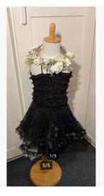 Zwart ballet dans jurkje 2 laags, ongeveer 12 jaar, Antiek en Kunst, Curiosa en Brocante, Ophalen of Verzenden