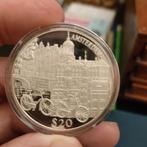 9 x 20gr zilver munten 999 Republic van Liberia, Postzegels en Munten, Edelmetalen en Baren, Ophalen of Verzenden, Zilver