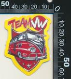 Sticker: Volkswagen T1 - Team VW (2), Verzamelen, Stickers, Ophalen of Verzenden, Zo goed als nieuw, Auto of Motor