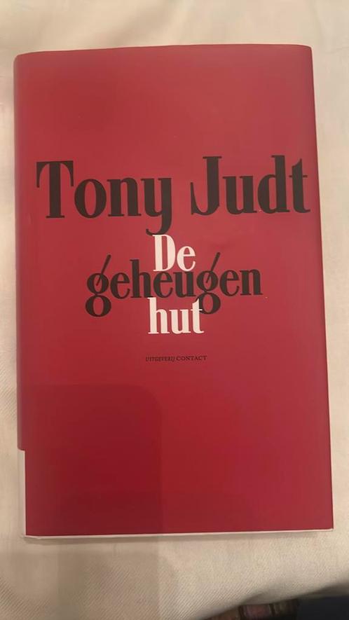 T. Judt - De geheugenhut, Boeken, Overige Boeken, Zo goed als nieuw, Ophalen