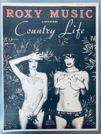 ROXY MUSIC 1974 vintage Advertentie COUNTRY LIFE Bryan Ferry, 1960 tot 1980, Gebruikt, Ophalen of Verzenden, 12 inch