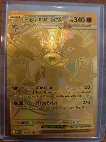 Pokemon Mega Lucario EX beschikbaar voor biedingen