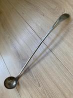 Verzilverde Bowl- lepel 32 cm., Antiek en Kunst, Ophalen of Verzenden