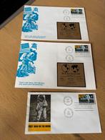 FDC First man on the moon 1969, Postzegels en Munten, Ophalen of Verzenden, Onbeschreven, Rest van de wereld