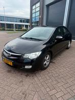 Honda Civic 1.3 Vtec Hybrid 4DR C-tr. 2008 Zwart, 65 €/maand, Zwart, Origineel Nederlands, Bedrijf