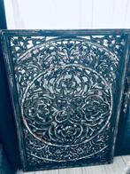 Wandpaneel PMTD grijs massief hout (zwaar), Ophalen, Nieuw