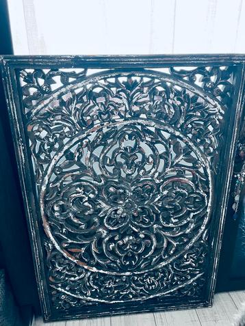 Wandpaneel PMTD grijs massief hout (zwaar) beschikbaar voor biedingen