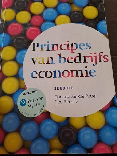 Principes van bedrijfseconomie - 3e editie, Boeken, Economie, Management en Marketing, Gelezen, Economie en Marketing, Ophalen of Verzenden