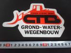 sticker Zeist CTB Grond - Water - Wegenbouw 03404-23104, Ophalen, Zo goed als nieuw, Sticker
